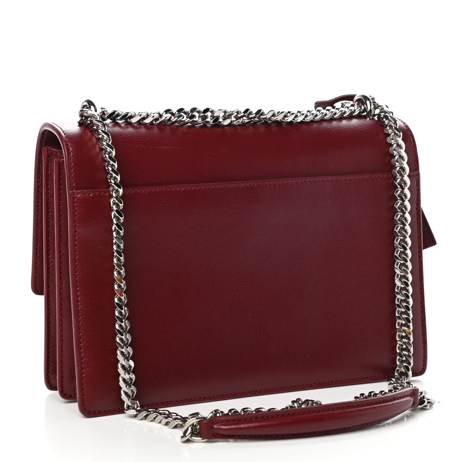 Saint Laurent Calfskin Medium Monogram Sunset Pallisandre 3 of 10
