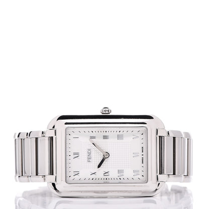 Fendi Stainless Steel 31mm Classico Rectangle Quartz Watch 3 of 7