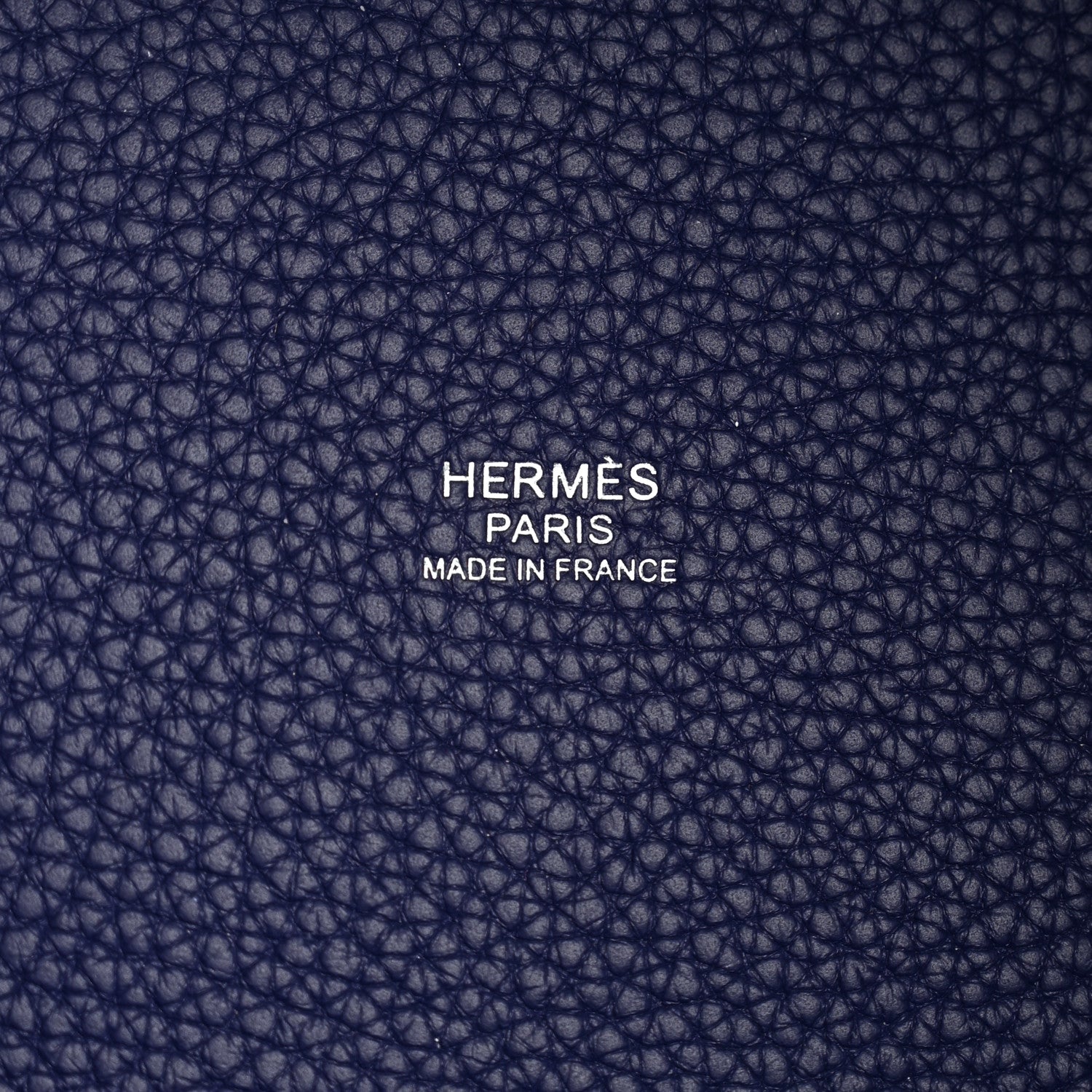 Hermes Taurillon Clemence Casaque Picotin Lock 18 PM Bleu Electrique Bleu Encre 6 of 11