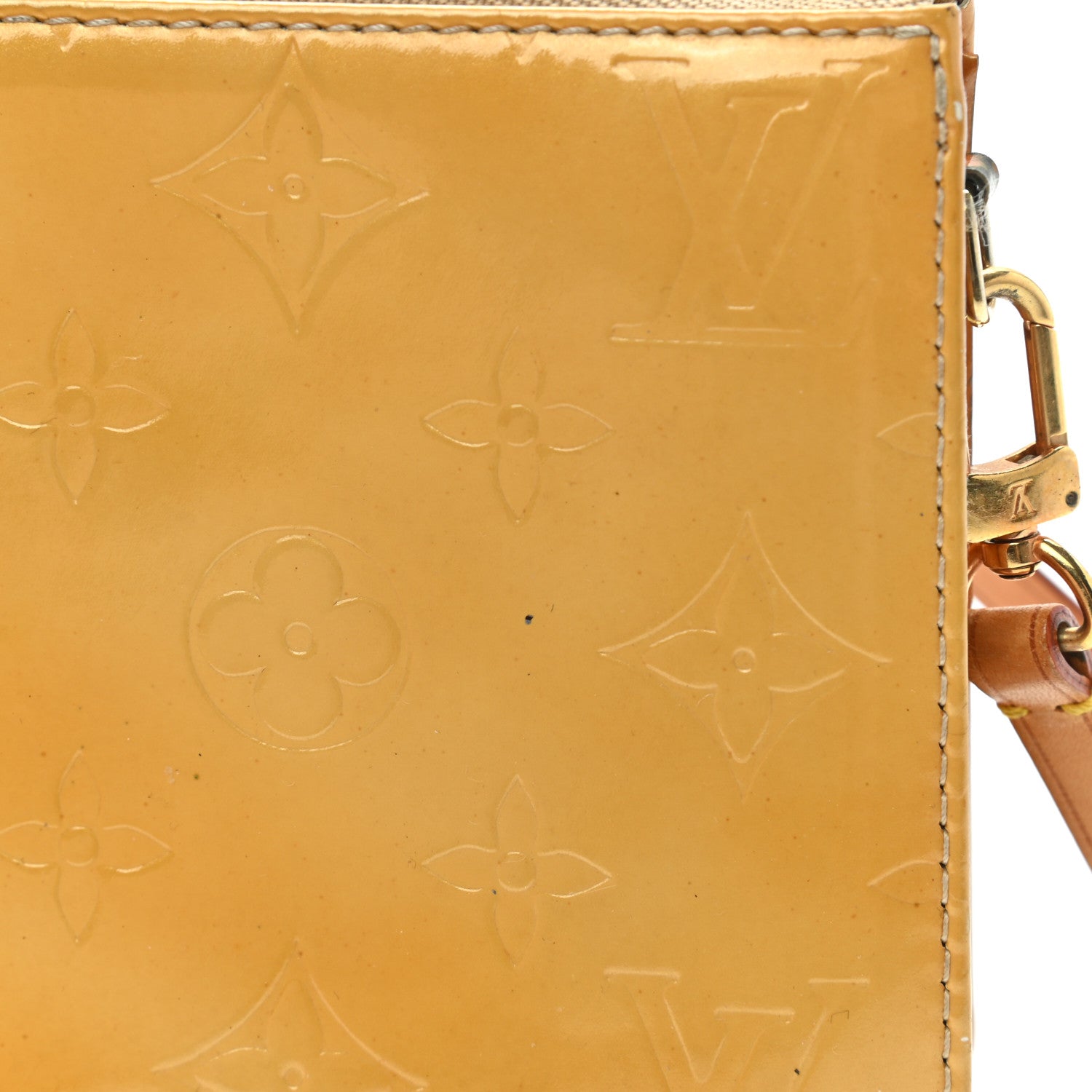 Louis Vuitton Vernis Lexington Pochette Beige 14 of 16