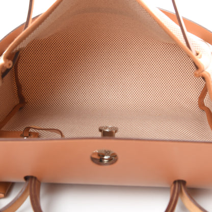 Hermes Vache Hunter Criss Viking Herbag Zip Retourne 31 PM Ecru Beige Naturel 6 of 16
