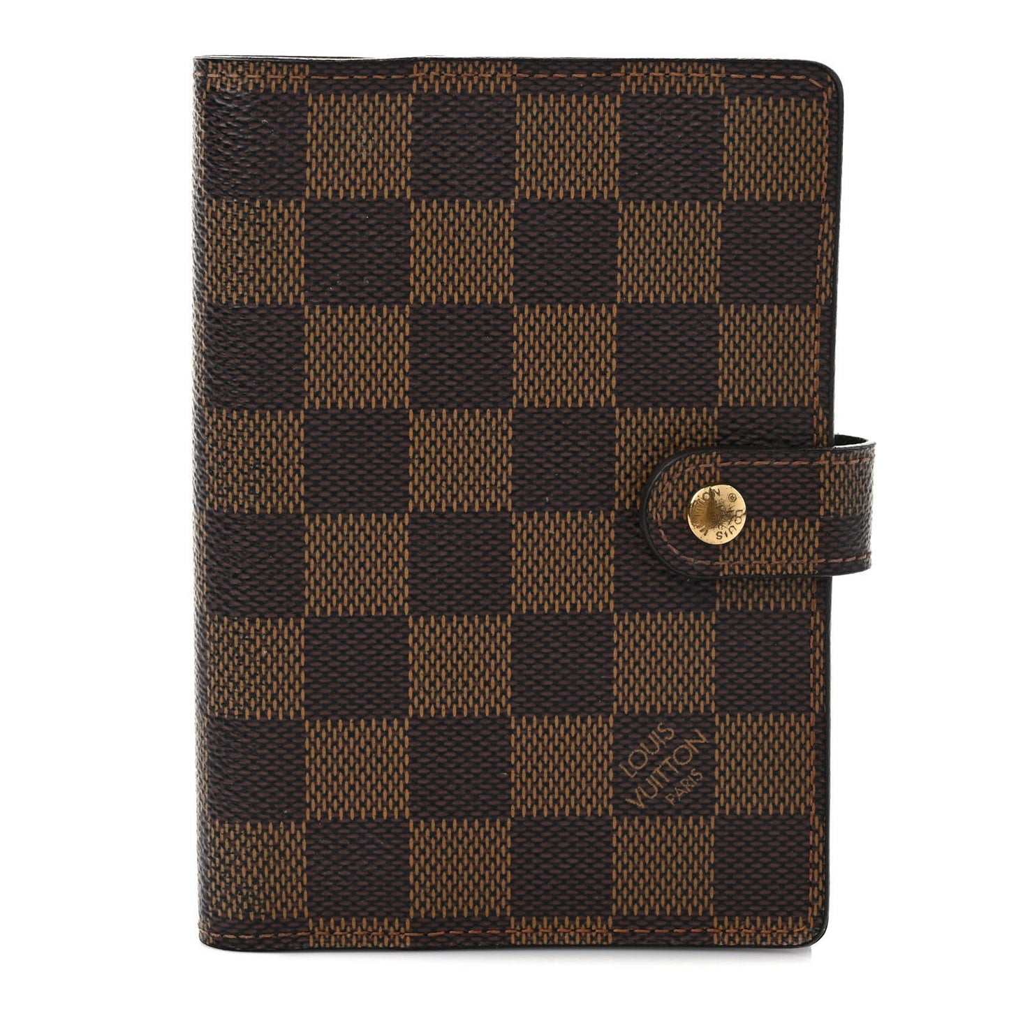 Damier Ebene Small Ring Agenda Cover