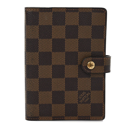 Louis Vuitton Damier Ebene Small Ring Agenda Cover 1 of 6