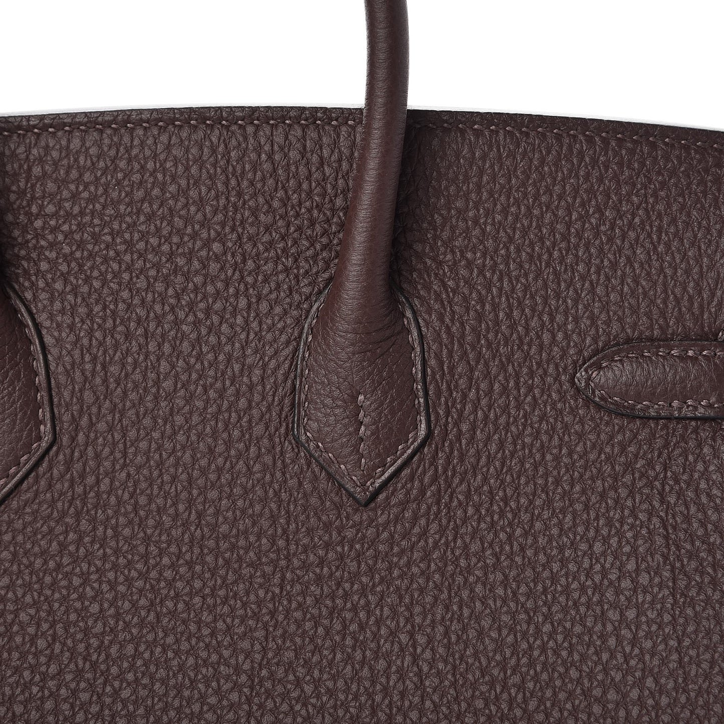Togo Birkin 25 Chocolate