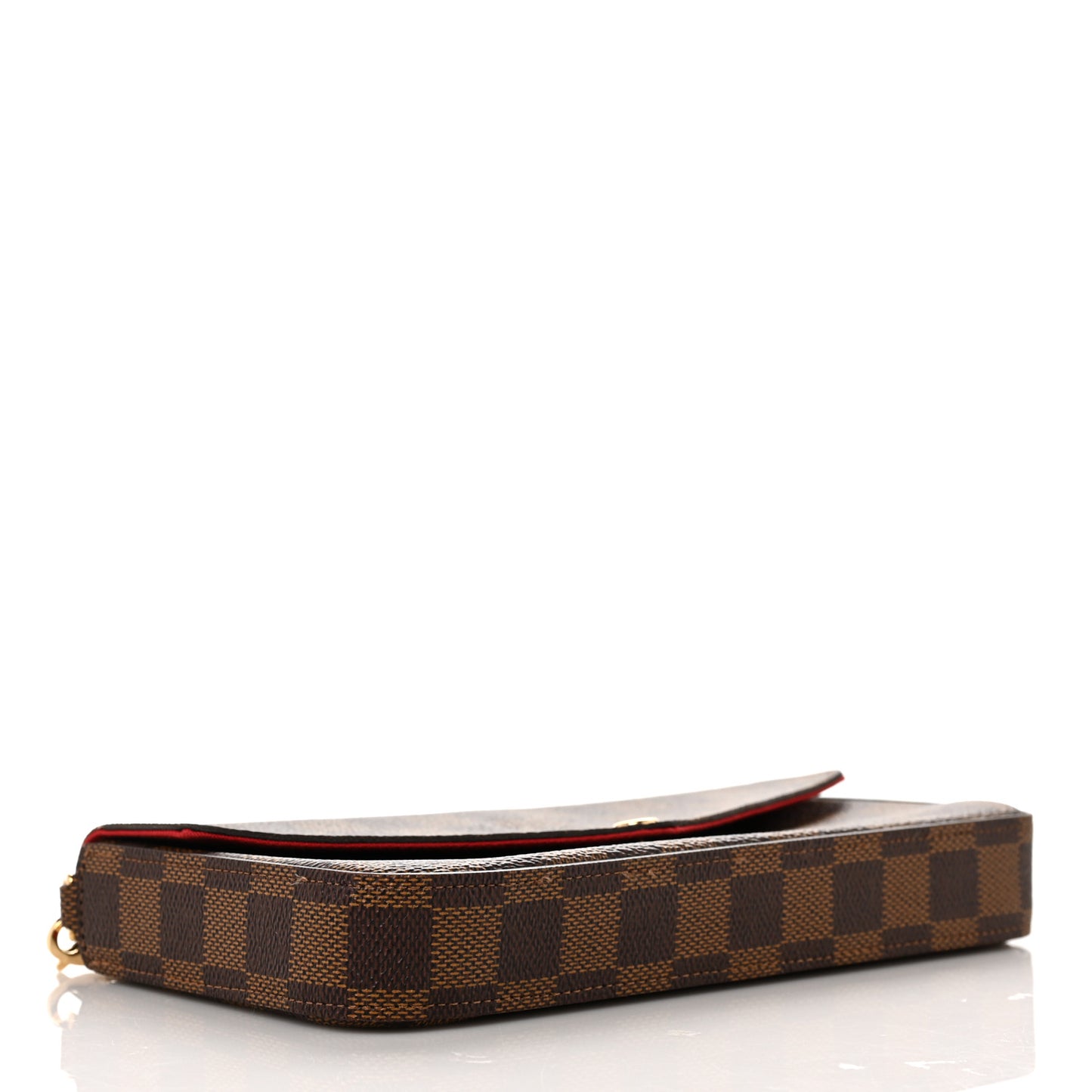 Damier Ebene Pochette Felicie Chain Wallet