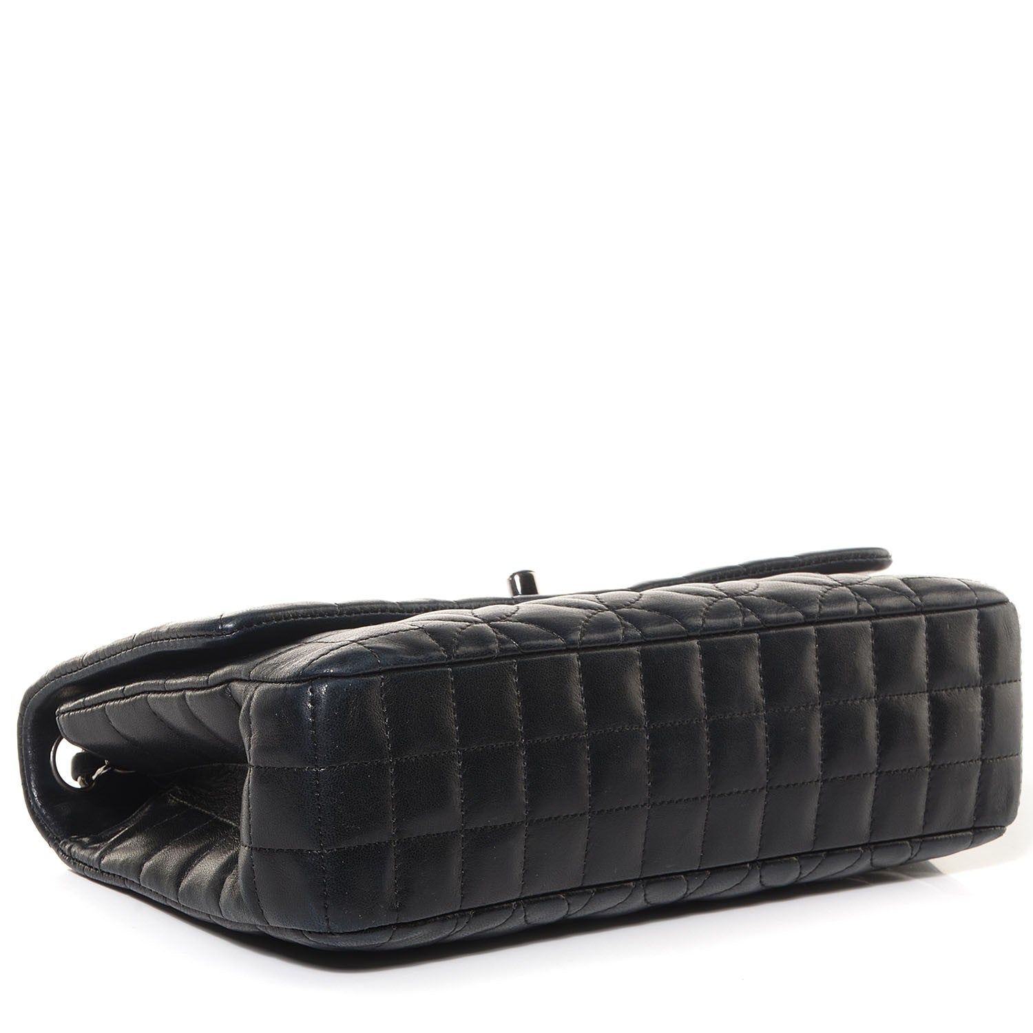 Chanel Lambskin Quilted Medium Single Flap Black 4 of 8