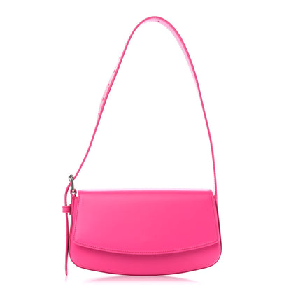 Balenciaga Shiny Box Calfskin Ghost Sling Bag Fuchsia 1 of 9