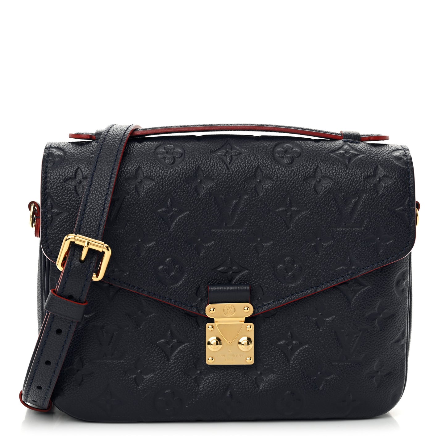 Empreinte Pochette Metis Marine Rouge