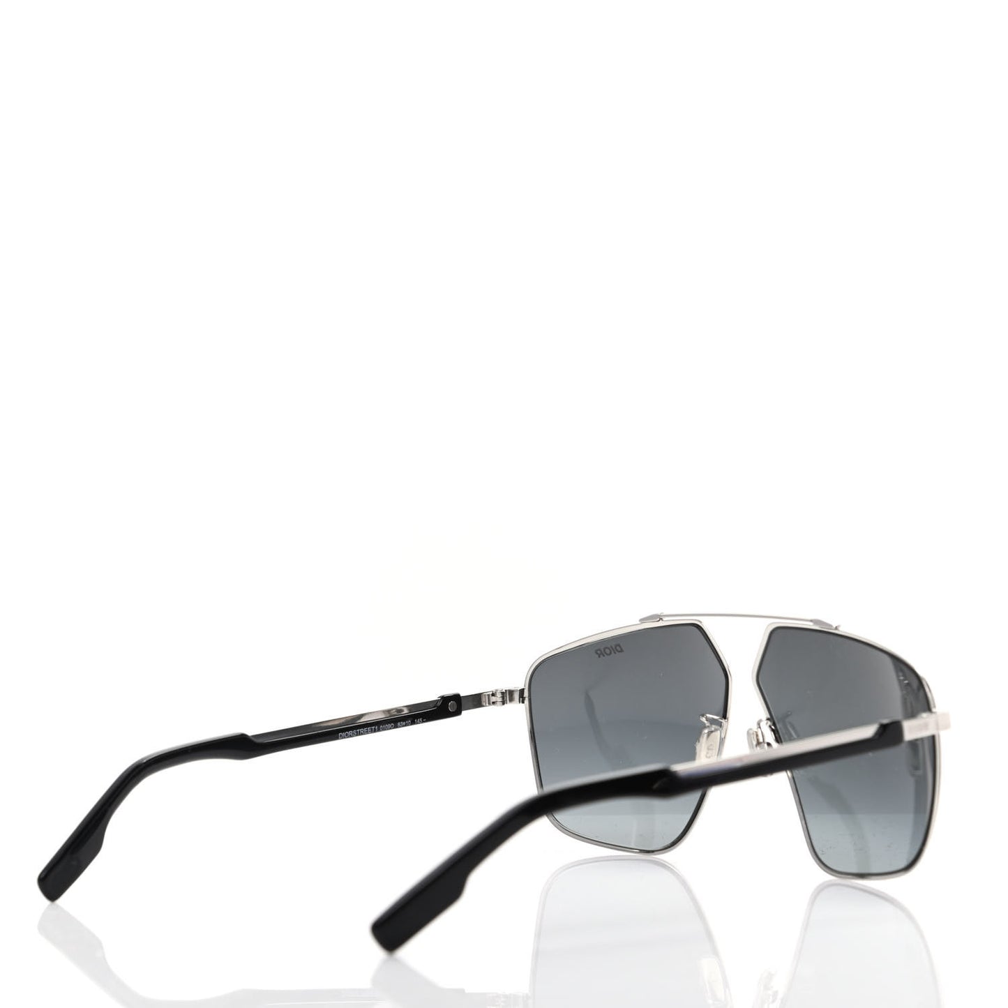 HOMME Metal Diorstreet1 Sunglasses Silver Black