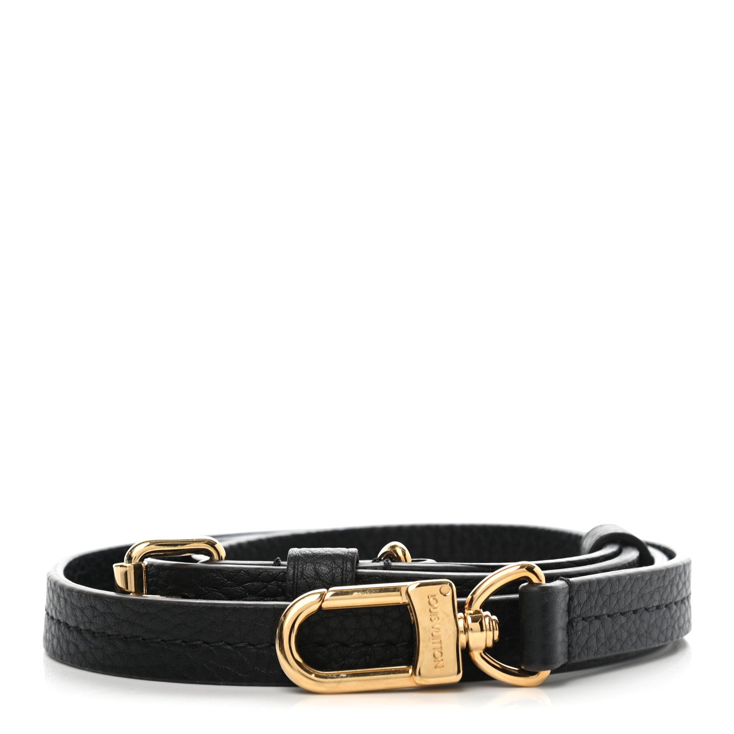 Louis Vuitton Empreinte Adjustable Shoulder Strap Black 1 of 6