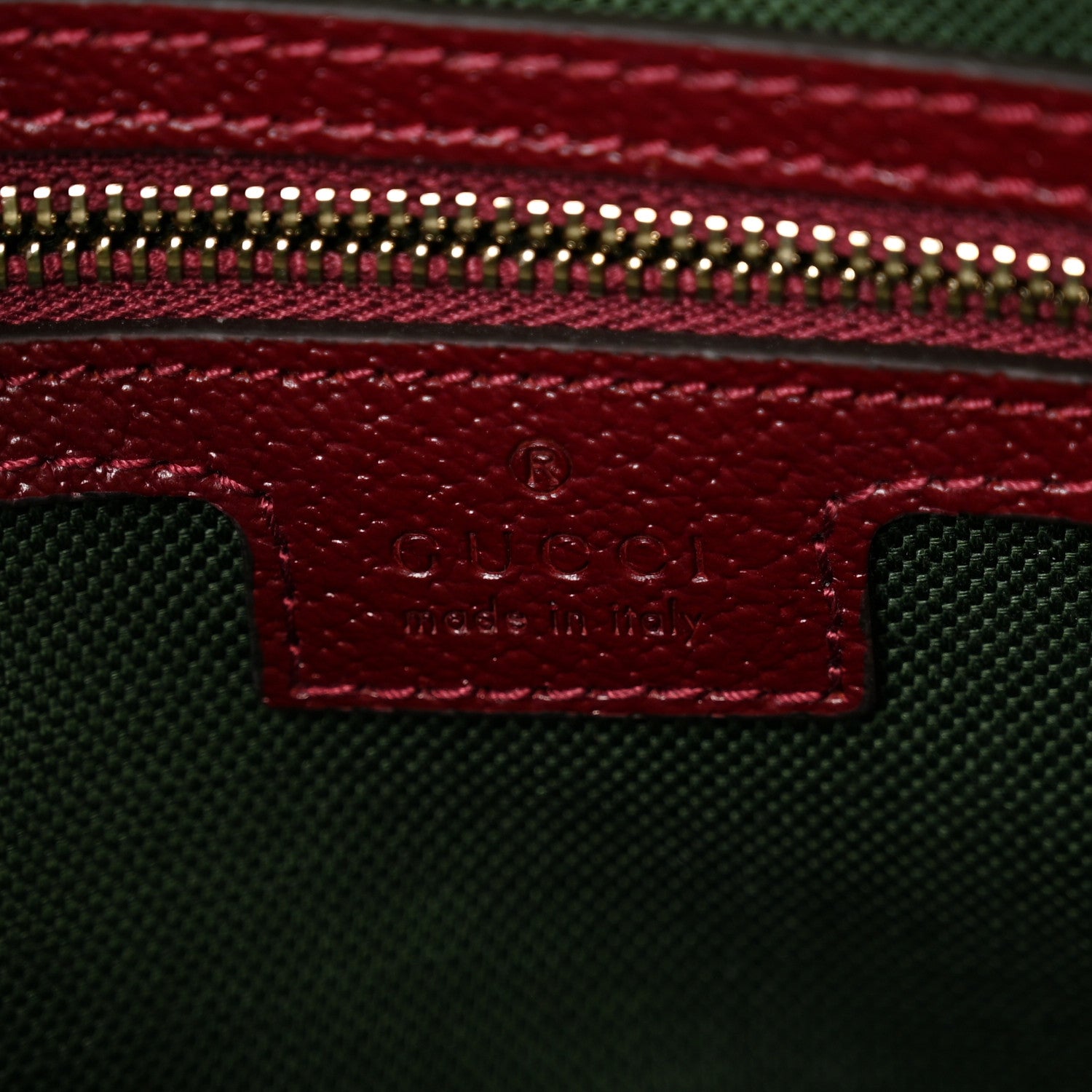 Gucci GG Supreme Monogram Web Medium Ophidia Top Handle Bag Beige Bordeaux 6 of 12