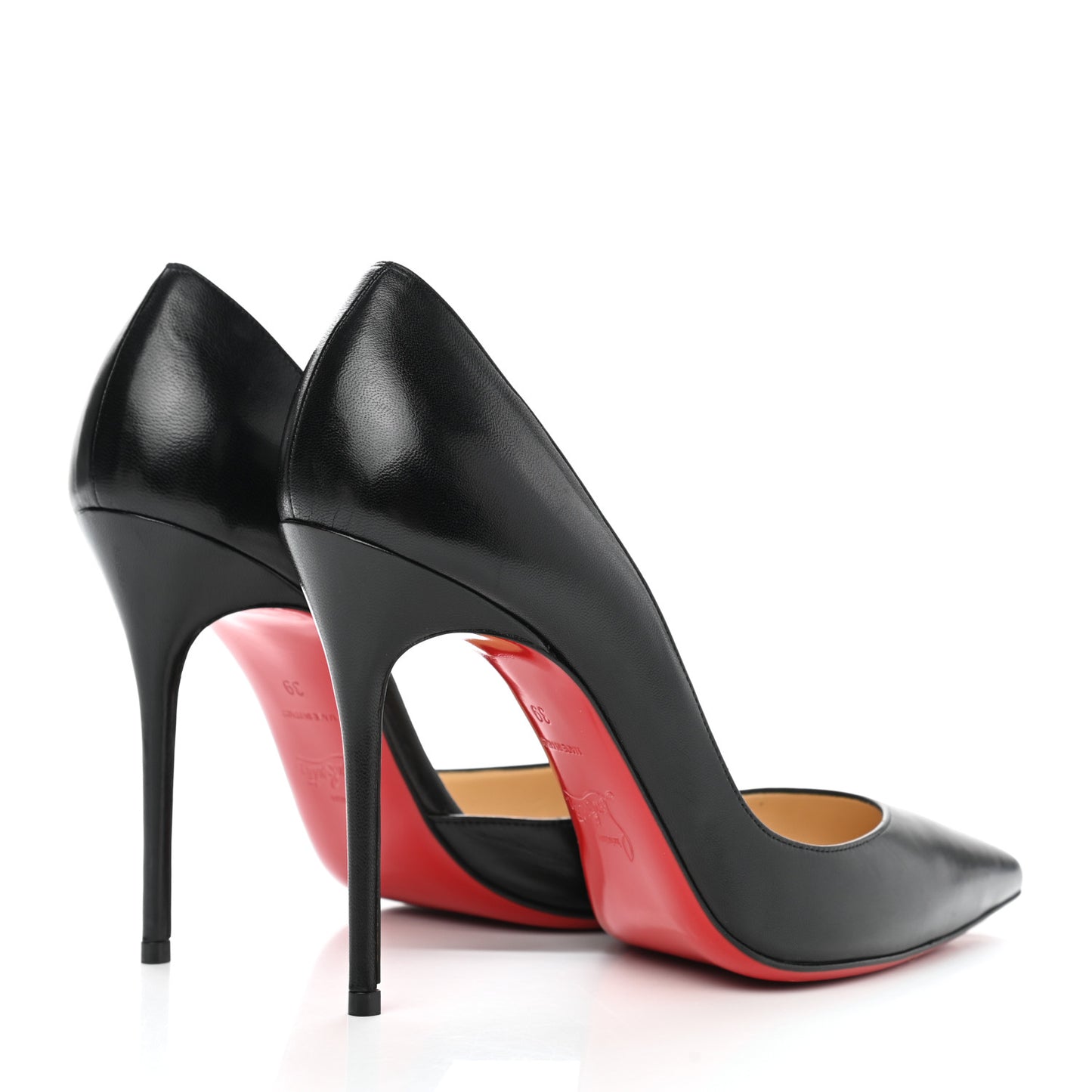 Shiny Nappa Iriza 100 Pumps 39 Black