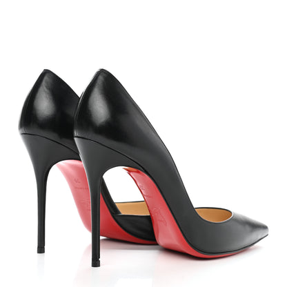 Christian Louboutin Shiny Nappa Iriza 100 Pumps 39 Black 4 of 8