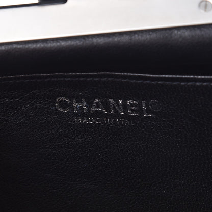 Chanel Lambskin Chocolate Bar Quilted Frame Bag Beige Black 7 of 15
