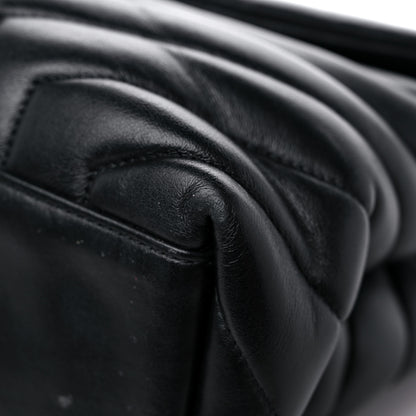 Saint Laurent Calfskin Y Quilted Monogram Medium Loulou Chain Satchel Black 11 of 21