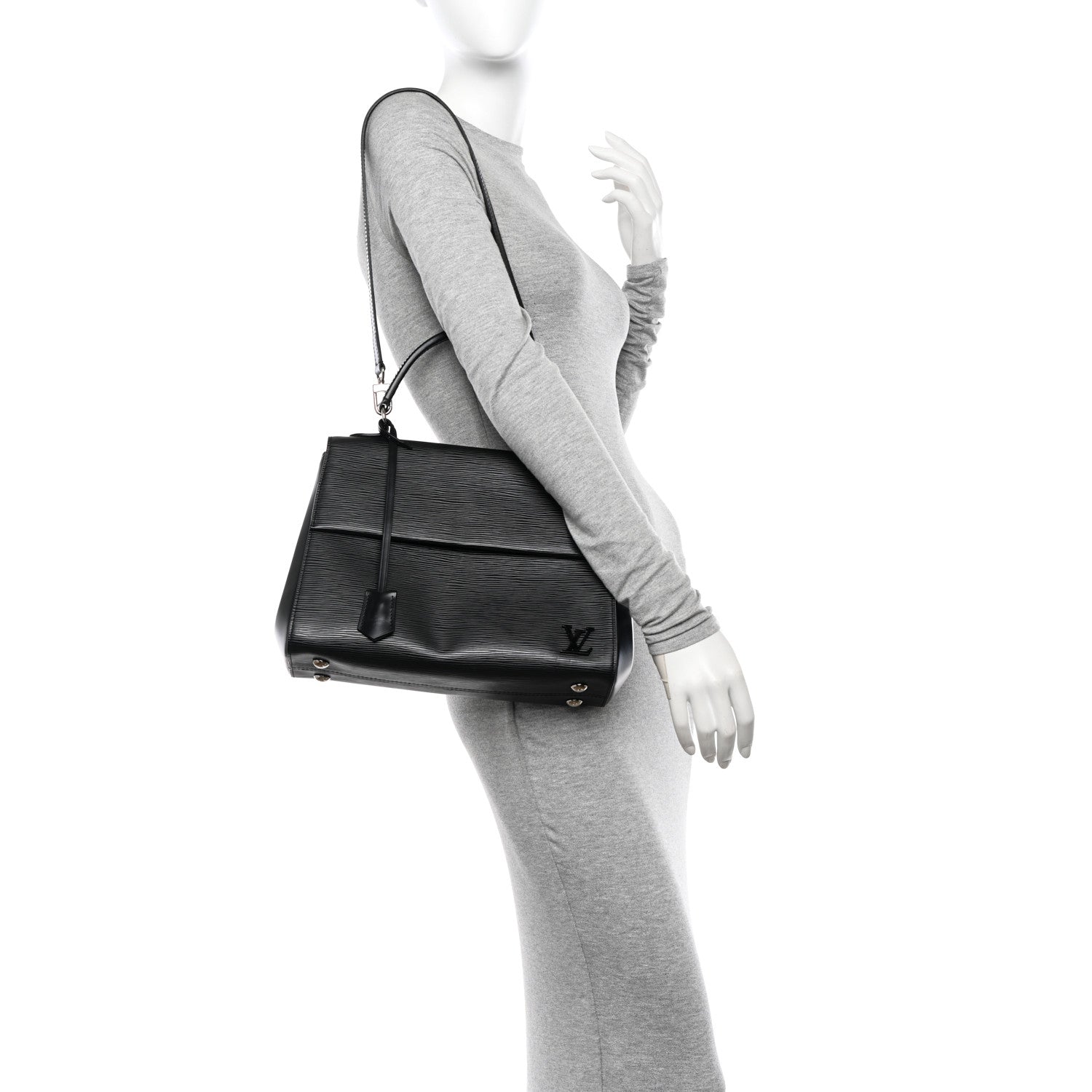 Louis Vuitton Epi Cluny MM Black 2 of 15