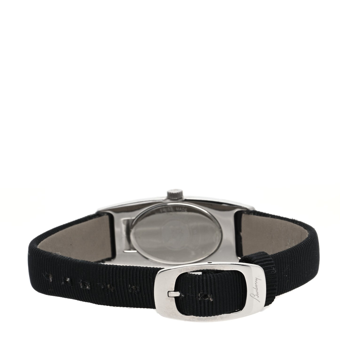 Stainless Steel Satin Diamond Mother of Pearl 18mm Quartz Watch BU6028