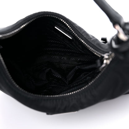 Prada Tessuto Nylon Saffiano Mini Re-Edition 2005 Bag Black 5 of 6