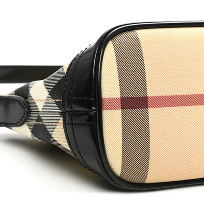 Burberry Nova Check Sling Bag Black 9 of 12