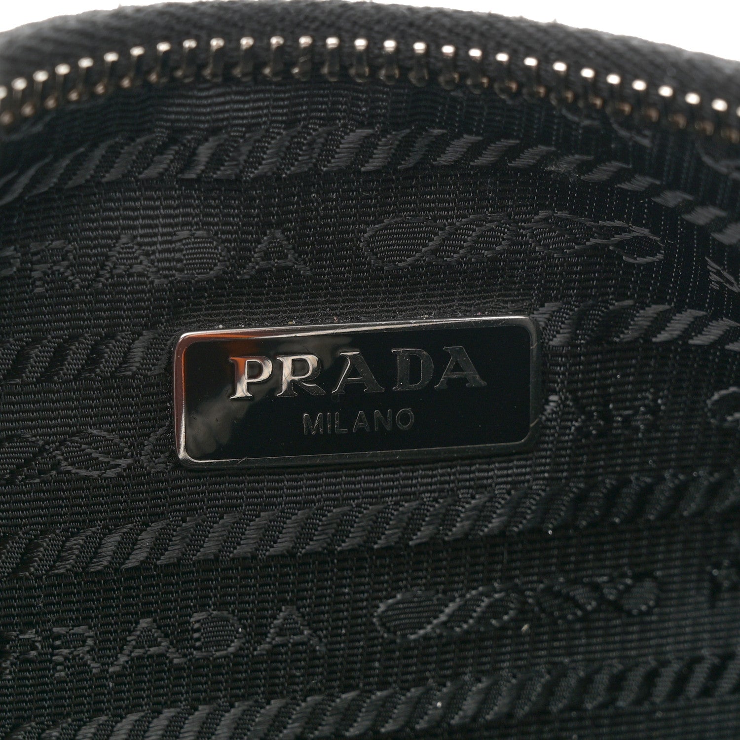 Prada Nylon Re-Edition 2005 Shoulder Bag Black 6 of 10
