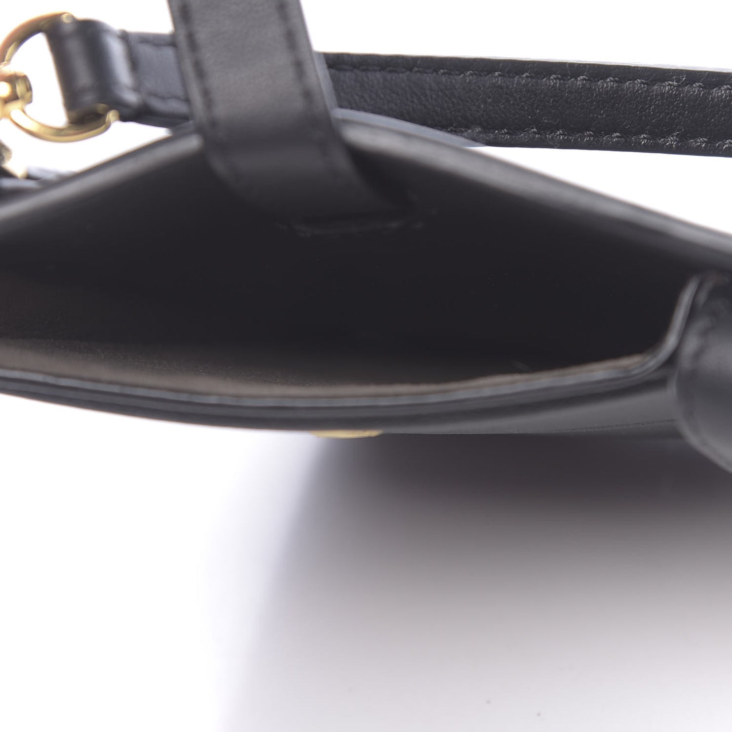 Vitello Grace 3 Pocket Mini Crossbody Bag Matte Black