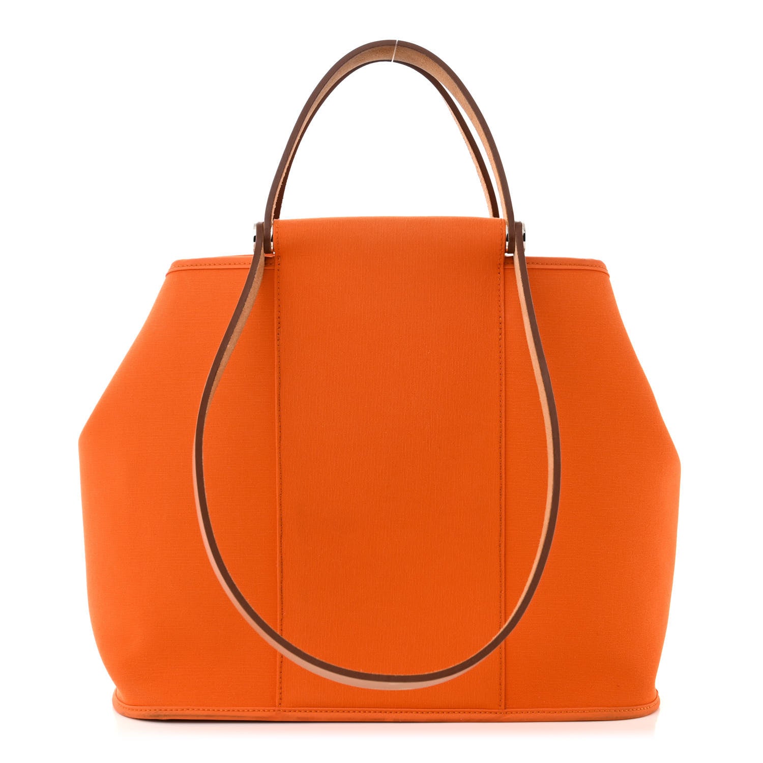 Hermes Toile Cabag 32 PM Orange 1 of 13