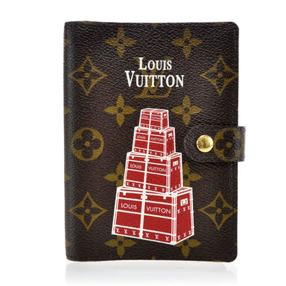 Louis Vuitton Malle Empilees Stacked Trunks Agenda PM 1 of 9