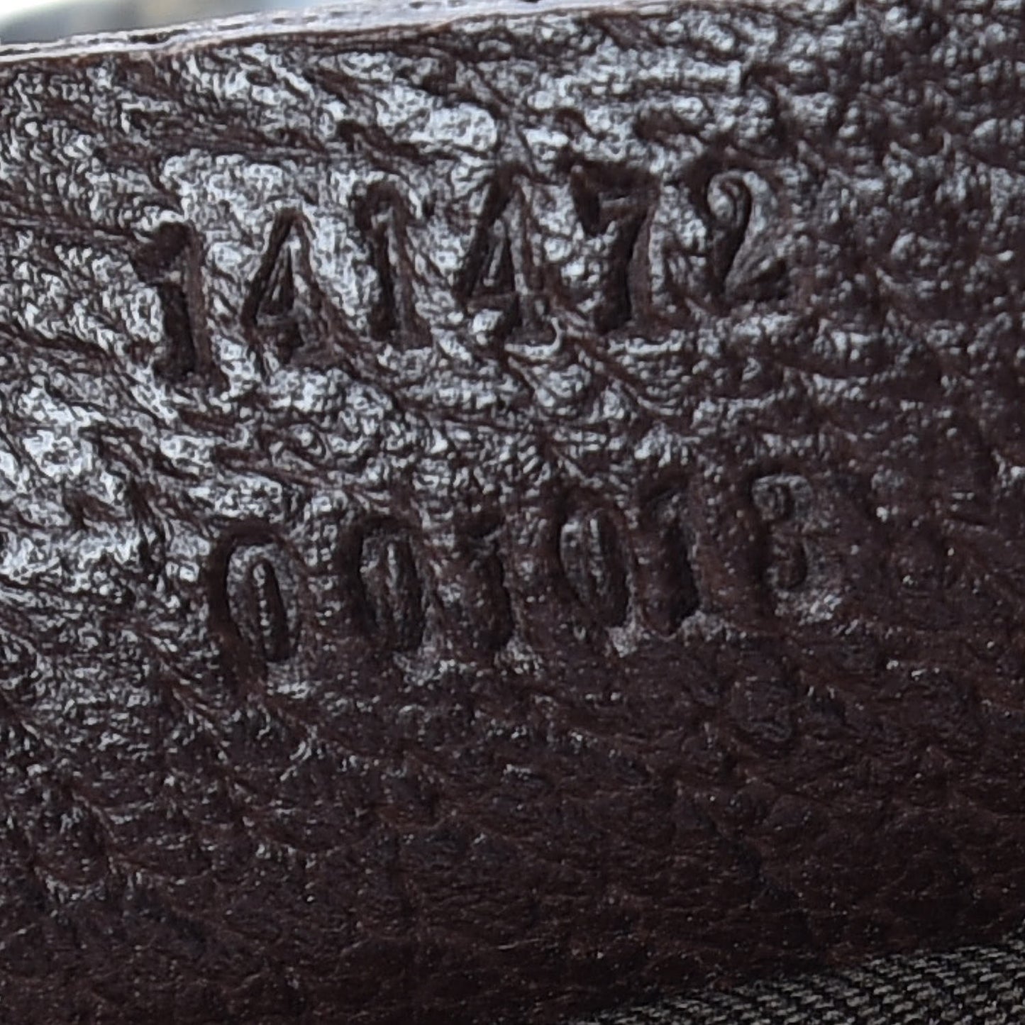 Monogram Large Abbey Tote Dark Brown