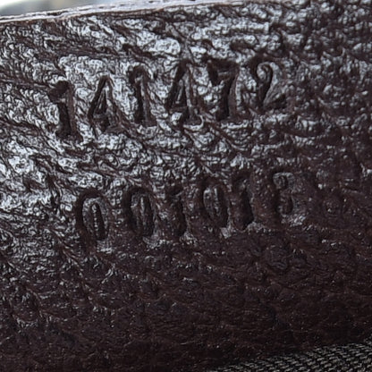 Gucci Monogram Large Abbey Tote Dark Brown 9 of 11