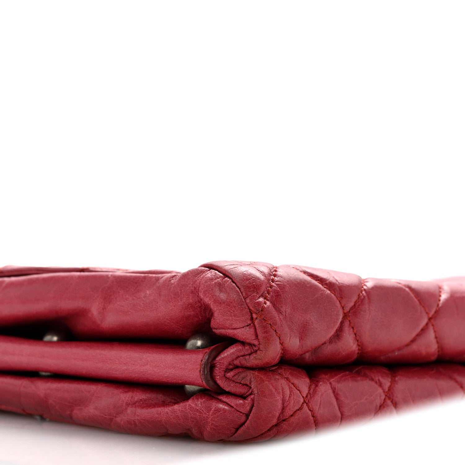 Chanel Glazed Calfskin Quilted Soft Boy Flap Red 9 of 14