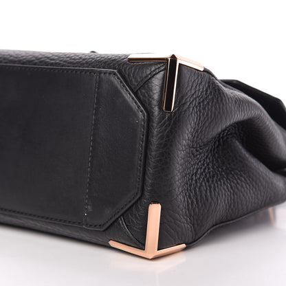 Alexander Wang Calfskin Large Marion Black Rose Gold Hardware 7 of 9