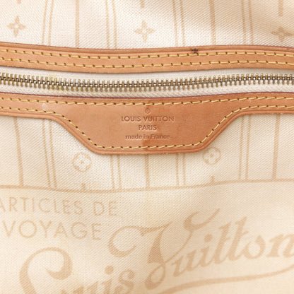 Louis Vuitton Damier Azur Neverfull MM 6 of 19