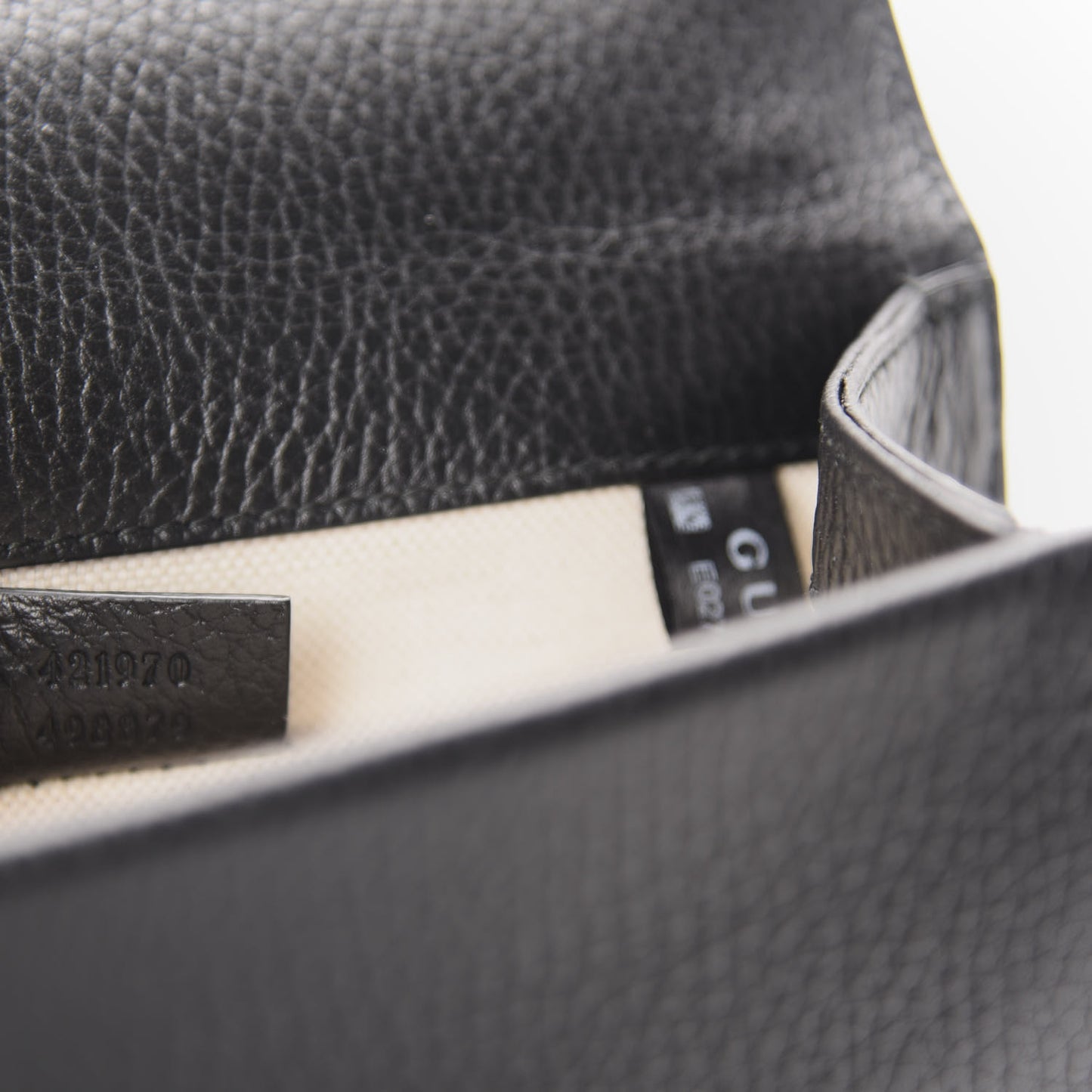 Calfskin Mini Dionysus Shoulder Bag Black