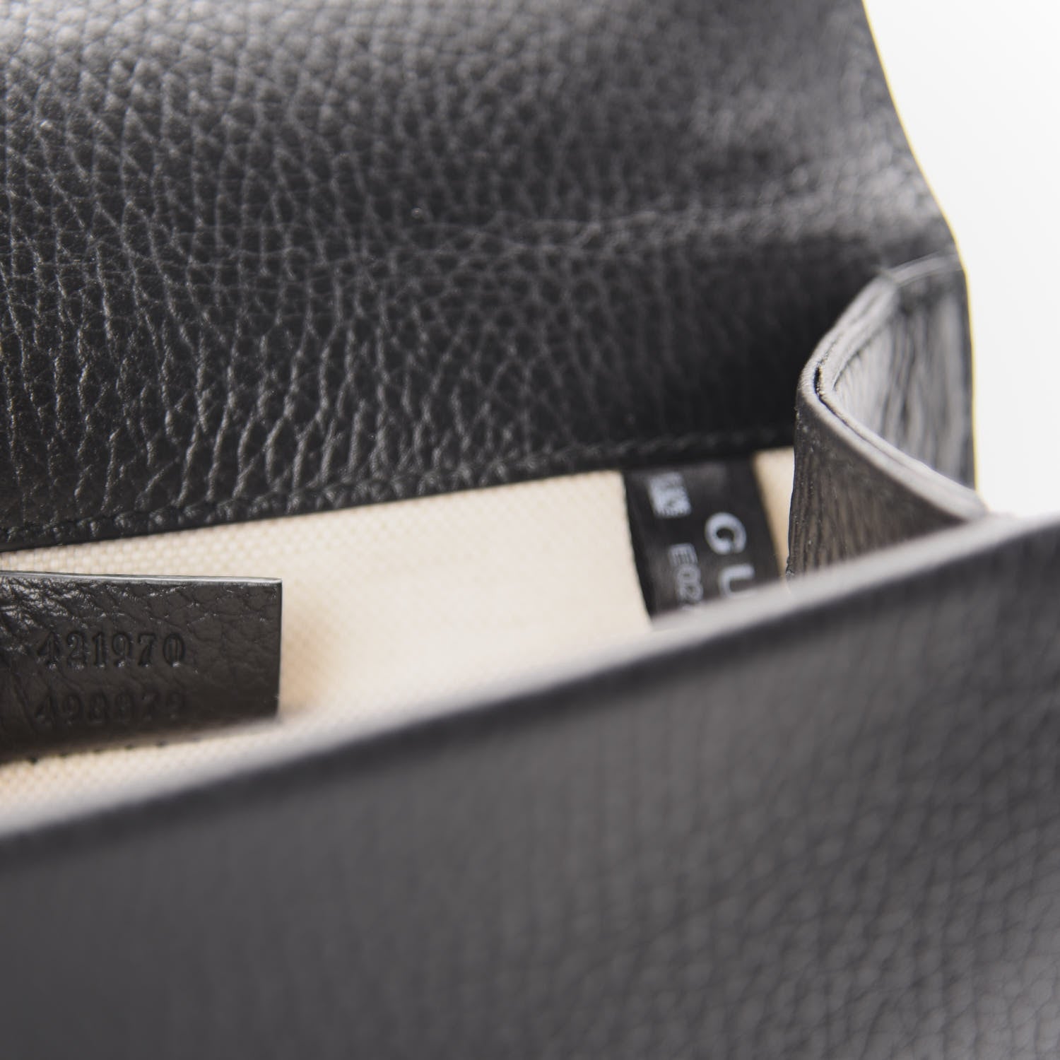 Gucci Calfskin Mini Dionysus Shoulder Bag Black 9 of 10