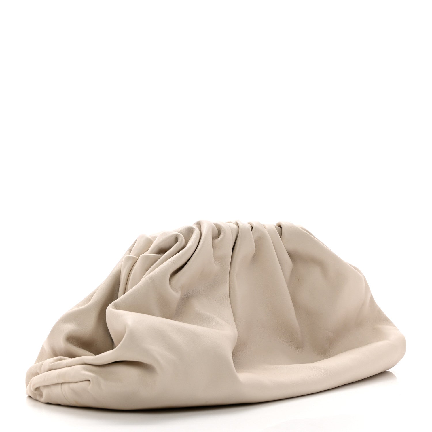 Bottega Veneta Smooth Butter Calf The Pouch Oversized Clutch Plaster 3 of 9