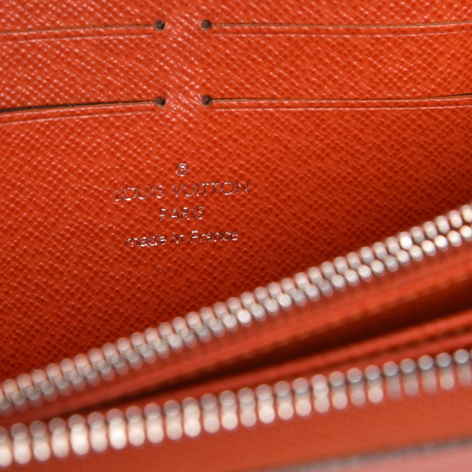 Louis Vuitton Epi Zippy Wallet Piment 6 of 8