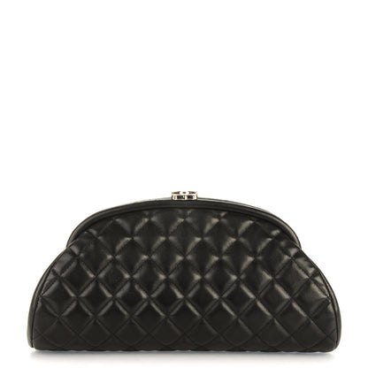 Chanel Lambskin Quilted Timeless Clutch Black 1 of 8