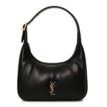 Saint Laurent Plunged Lambskin Calypso Mini Hobo Black 1 of 10