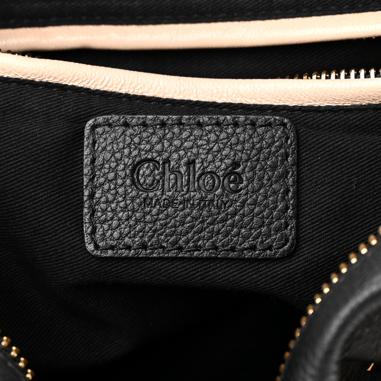 Chloe Calfskin Medium PARATY Black 6 of 17