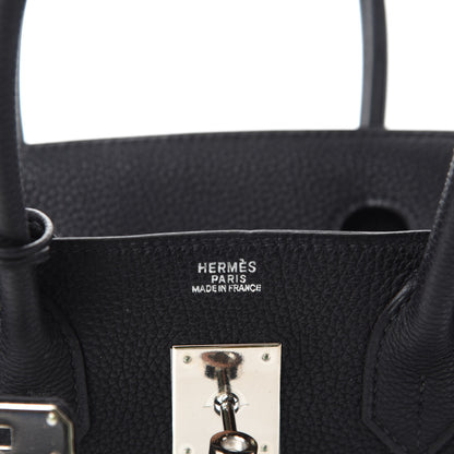 Hermes Togo Birkin 30 Black 8 of 11