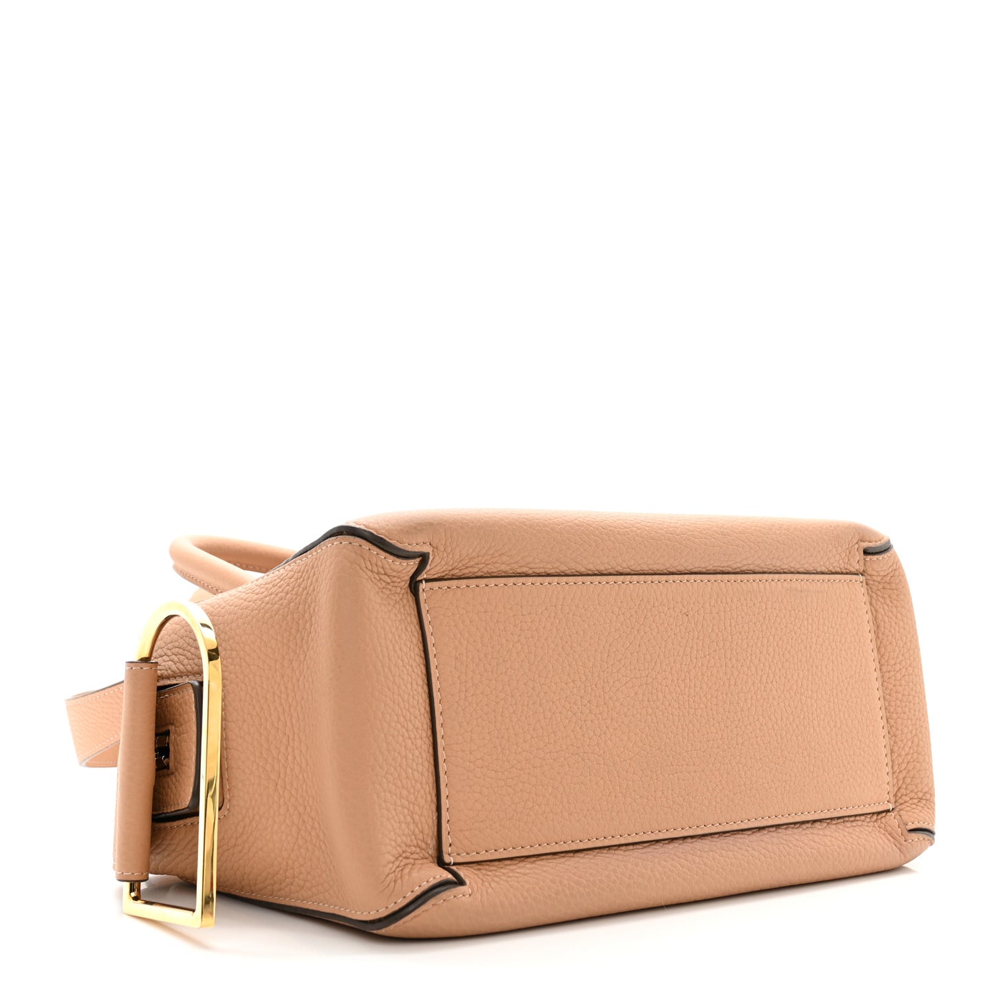 Grained Bullskin Cool Box MM Vegetal Ivory