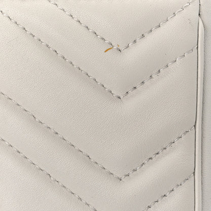 Gucci Calfskin Matelasse Super Mini GG Marmont Shoulder Bag White 12 of 12