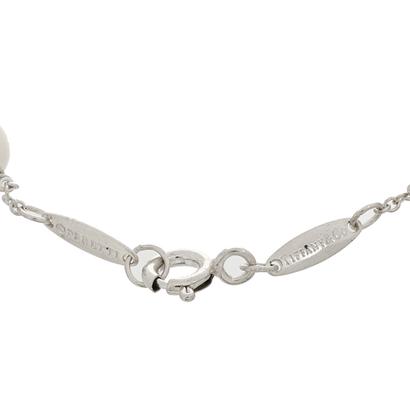 Sterling Silver Freshwater Cultured Pearl Elsa Peretti Pearls By The Yard Bracelet