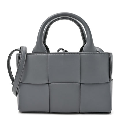 Bottega Veneta Nappa Maxi Intrecciato Mini Arco Tote Thunder 1 of 9