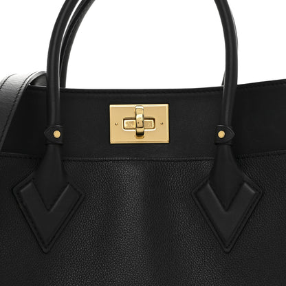 Louis Vuitton Calfskin Monogram Tufting On My Side Black 8 of 10