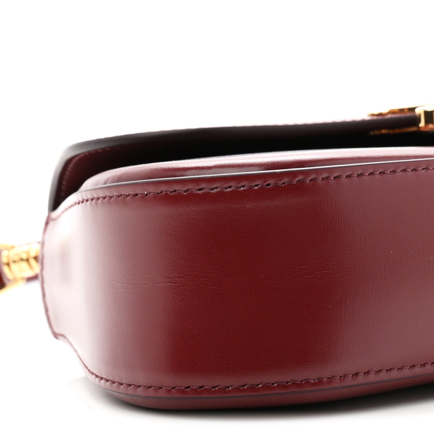 Celine Shiny Calfskin Teen Lola Bag Light Burgundy 9 of 11