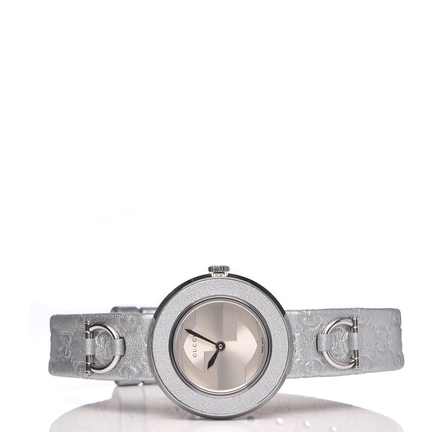 Gucci Stainless Steel Calfskin 27mm U-Play Quartz Watch 3 of 7