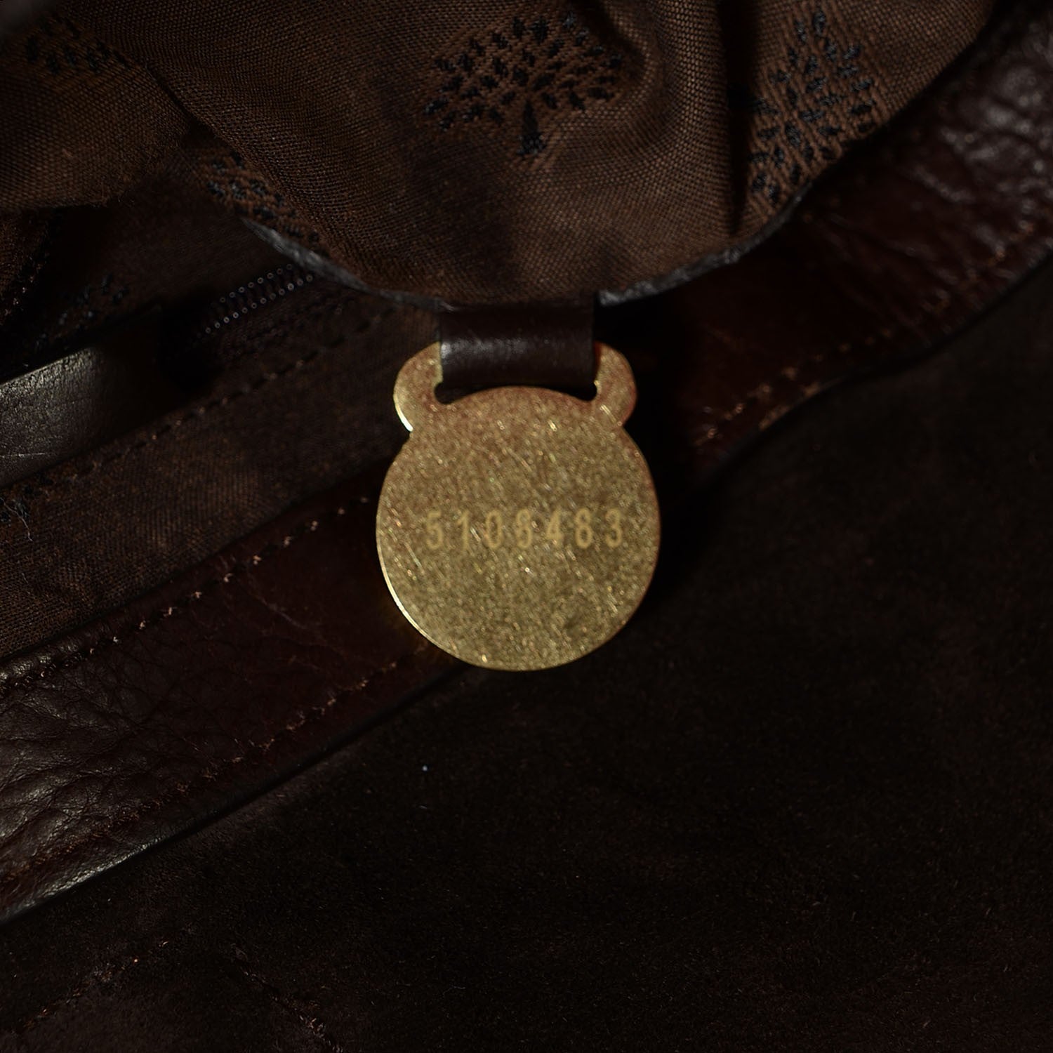 Mulberry Soft Buffalo Leather Medium Alexa Chocolate 8 of 11