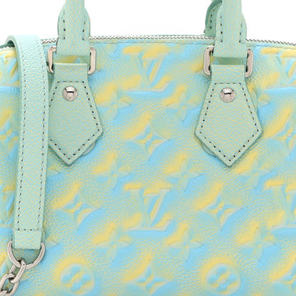 Louis Vuitton Empreinte Monogram Summer Stardust Speedy 20 Water Green 7 of 9