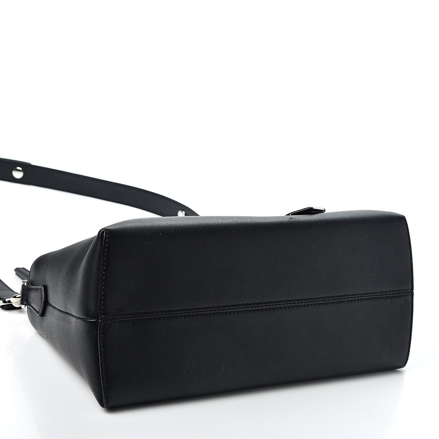 Fendi Vitello Dolce Medium By The Way Boston Bag Black 3 of 9